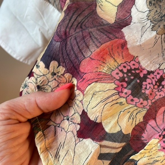 Jean Pierre Klifa PARIS Alice’s Garden Parktown button down shirt long sleeve XS - Picture 6 of 14